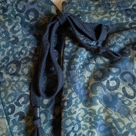 NWT Comfy Anthropologie Floral Print Pull On Joggers Lounge Sweatpants - Picture 5 of 8